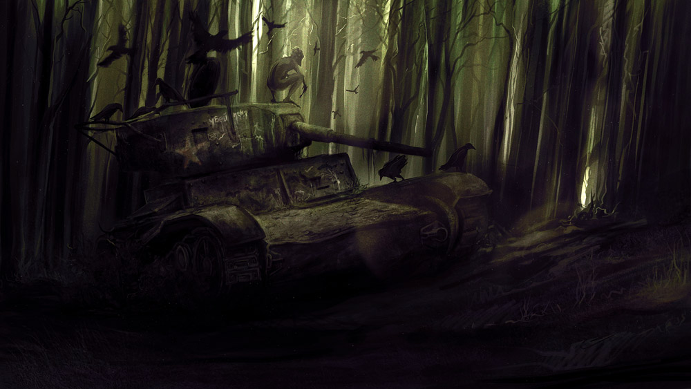A sceenshot from the video game Darkwood, photo: promo materials